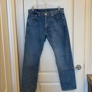 Levi's 505 Blue Denim Jeans with Classic Patch